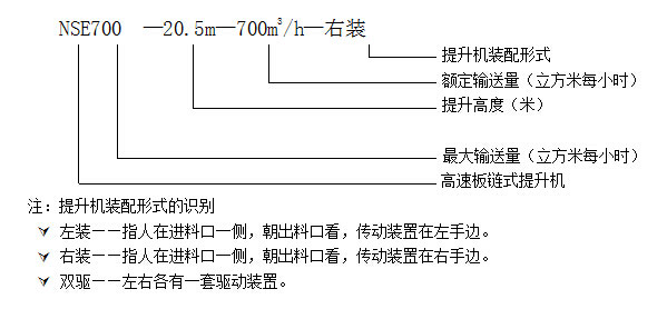 NSE高速板鏈提升機(jī)